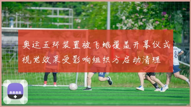 奥运五环装置被飞蛾覆盖开幕仪式视觉效果受影响组织方启动清理